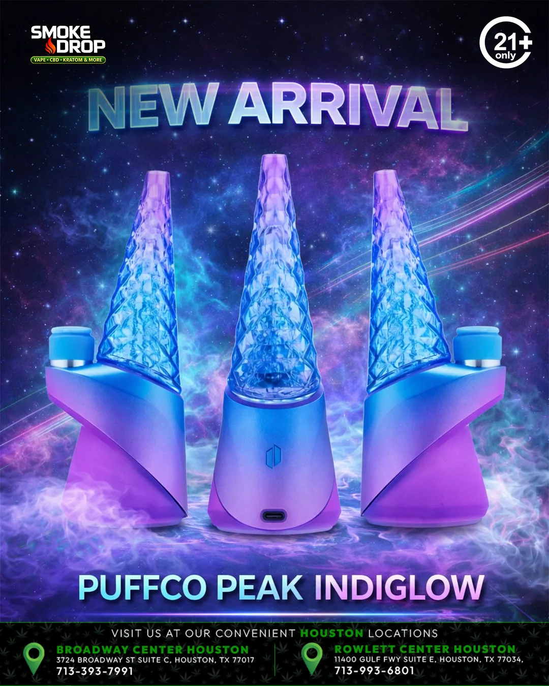 New disposable vape arrivals at Smoke Drop Houston