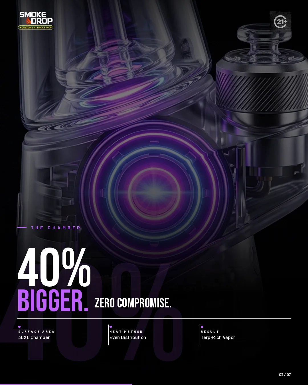 Puffco Peak Pro 3D chamber technology explained