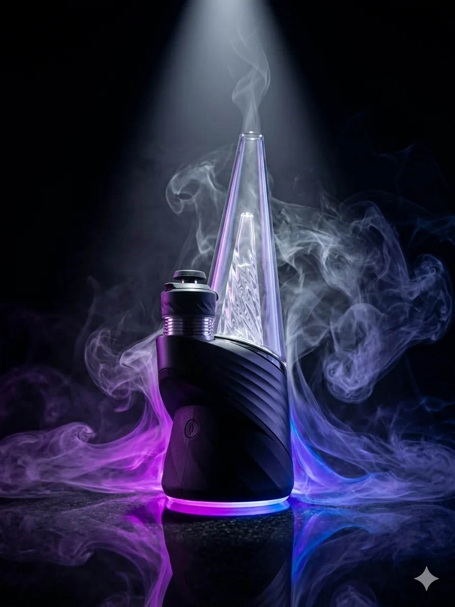Puffco Peak Pro collection lineup at Smoke Drop Houston