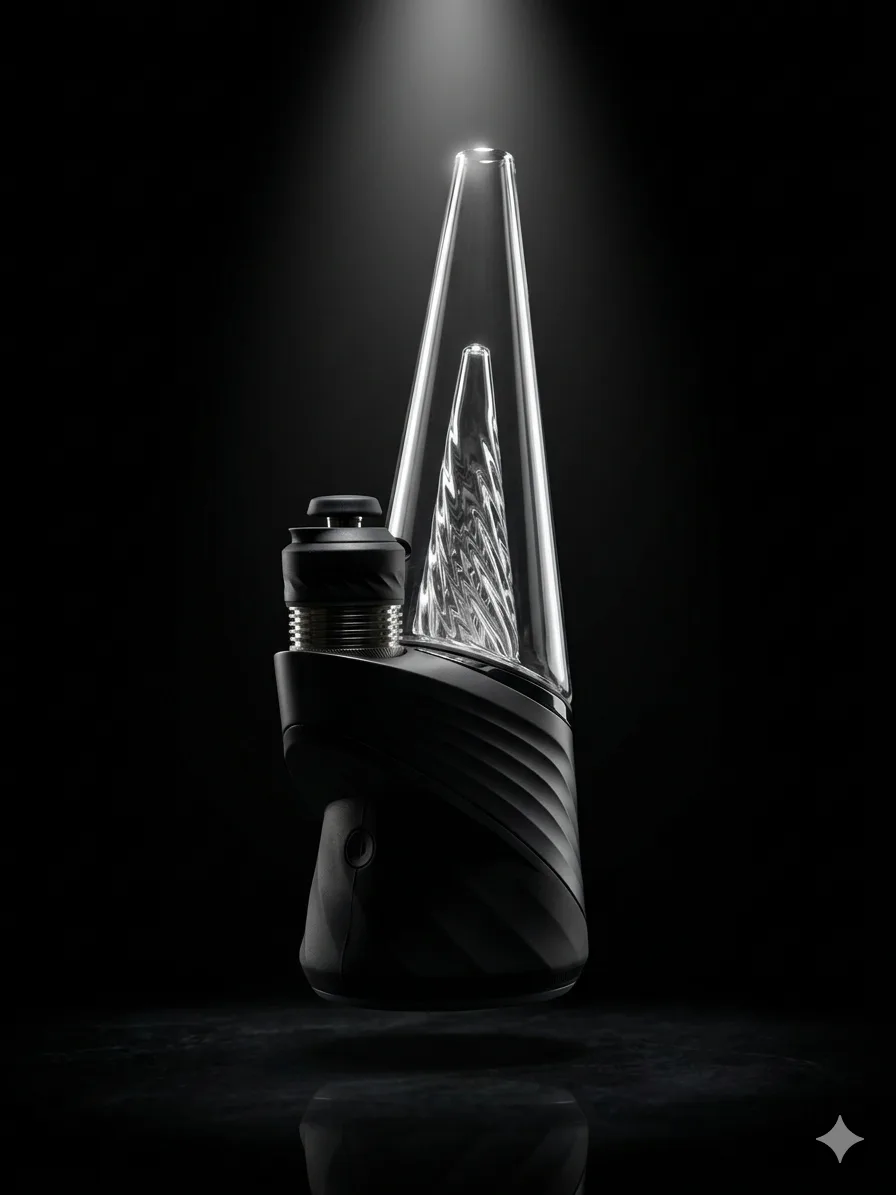 Puffco Peak Pro glass chamber closeup